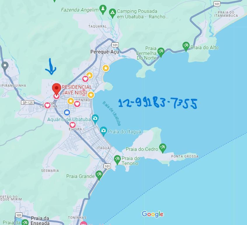 우바투바 Apartamento Centro 아파트 외부 사진